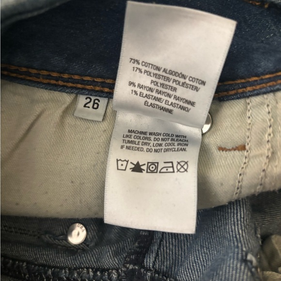 HUDSON JEANS COLLIN SKINNY SZ 26 - Picture 10 of 11